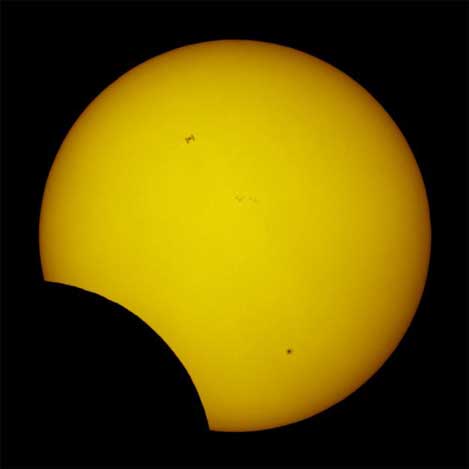 ISS-Eclipse